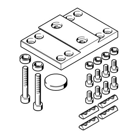 Festo Adapter Kit HMSV-45 HMSV-45